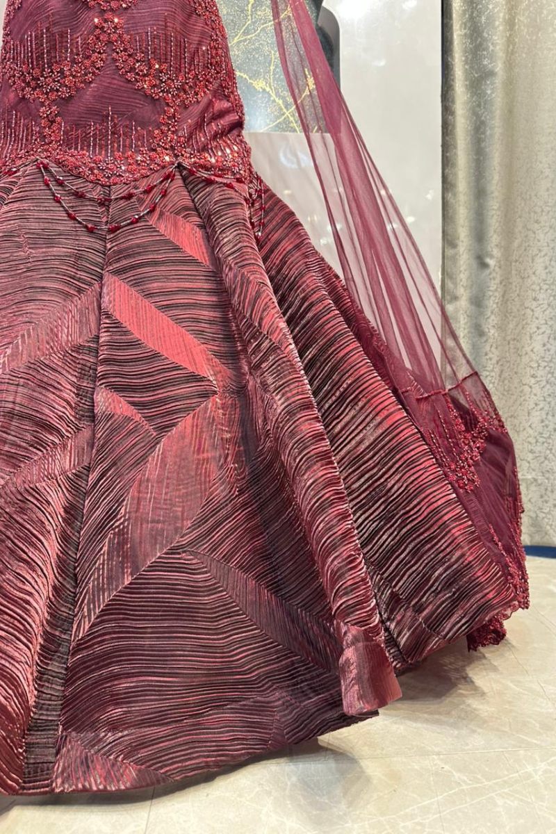 "CRIMSON CASCADE MERMAID" image 5