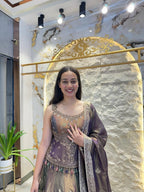 "VINTAGE ROYALE DESIGNER LEHENGA" image 4