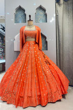 "KESARI NOOR LEHENGA" image 5