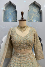 "CELESTIAL SAGE LEHENGA" image 1