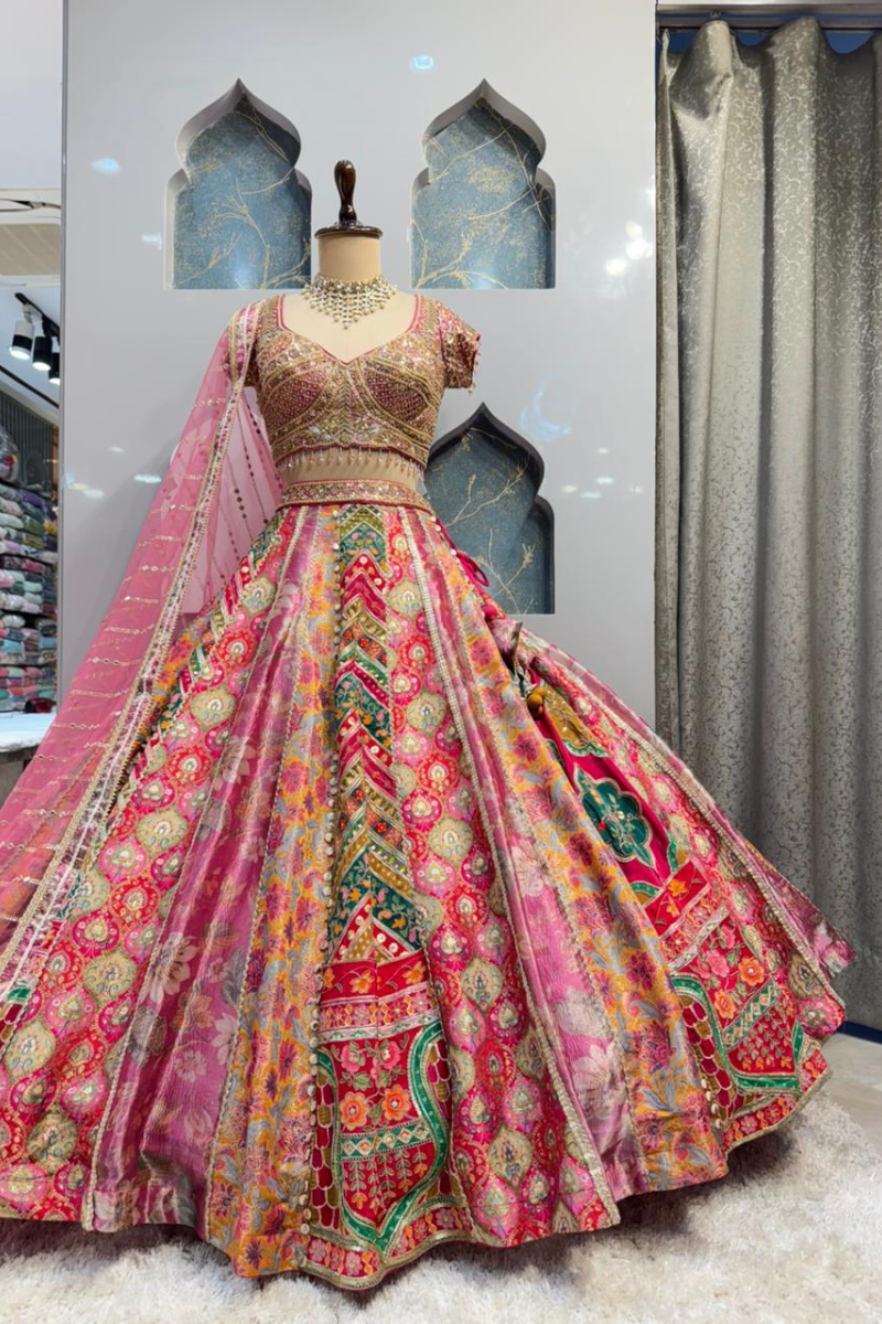 " RANG MAHAL ROYAL LEHENGA" image 4