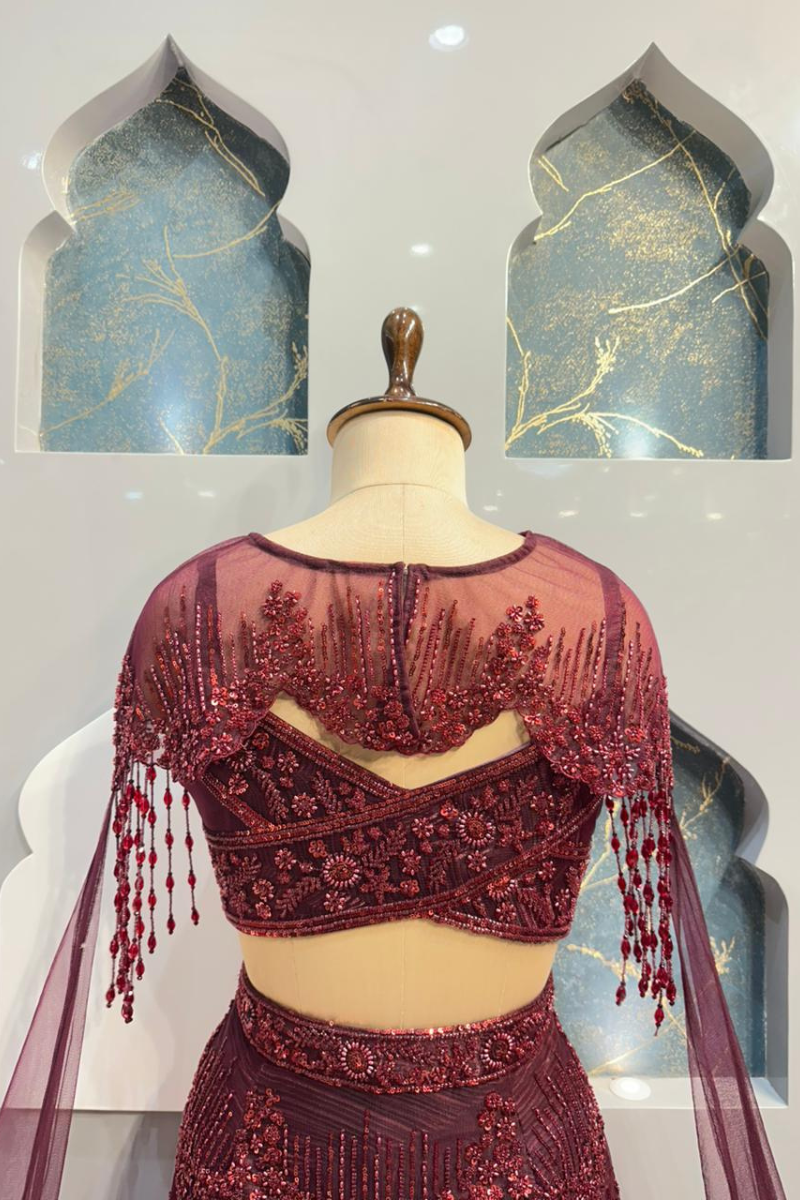 "CRIMSON CASCADE MERMAID" image 6