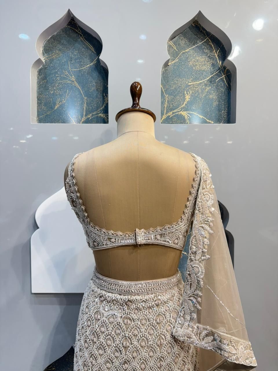 "CHAMPAGNE ELEGANCE EMBROIDERED MERMAID" image 6