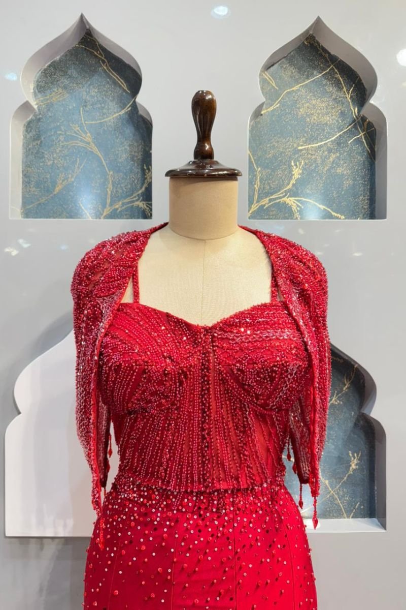 "RED VELVET GLAMOUR MERMAID" image 1