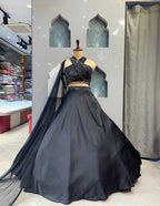 BLACK LEHENGA image 0