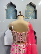 " BLUSH PINK FLORAL EMBROIDERED MERMAID" image 5