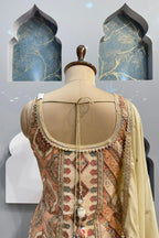 " IVORY ZARI GRACE SHARARA" image 6