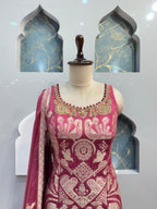 "RANI MEHER EMBROIDERED SHARARA" image 1