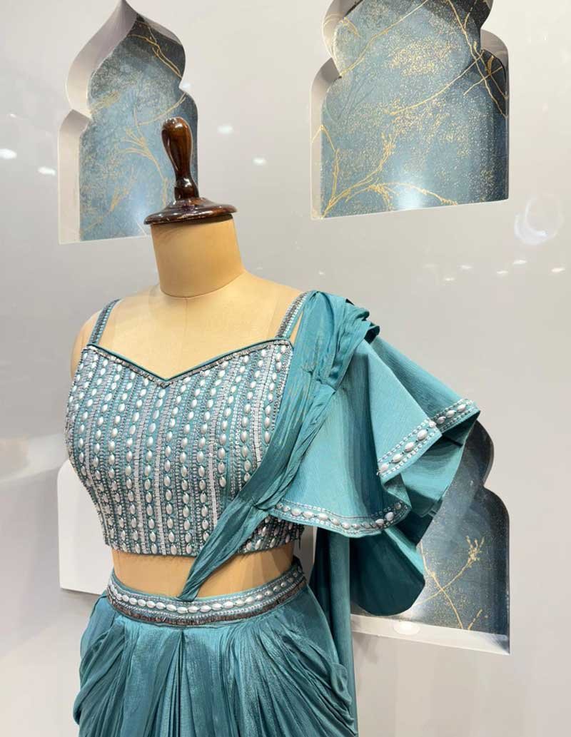 DRAPE SAREE image 2