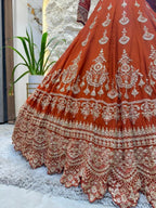 "SIENNA SPARK EMBROIDERED LEHENGA" image 3