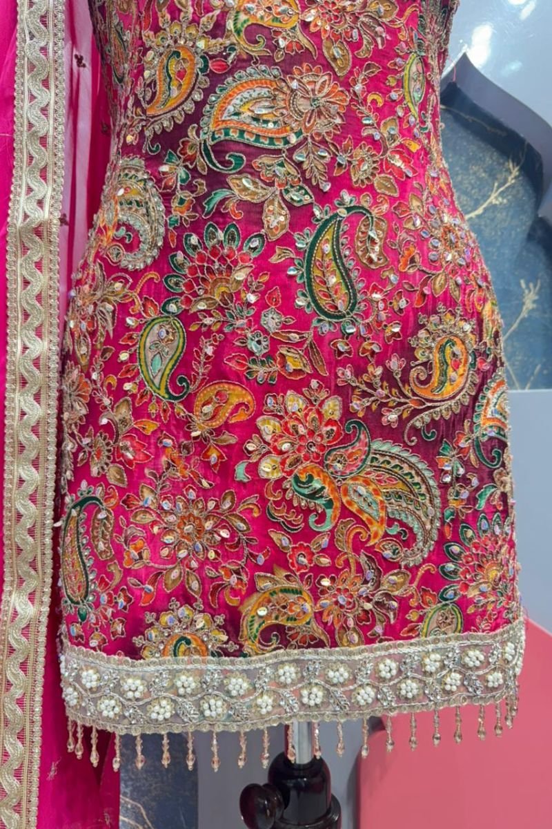 "REGAL PAISLEY BLOOM SHARARA" image 2