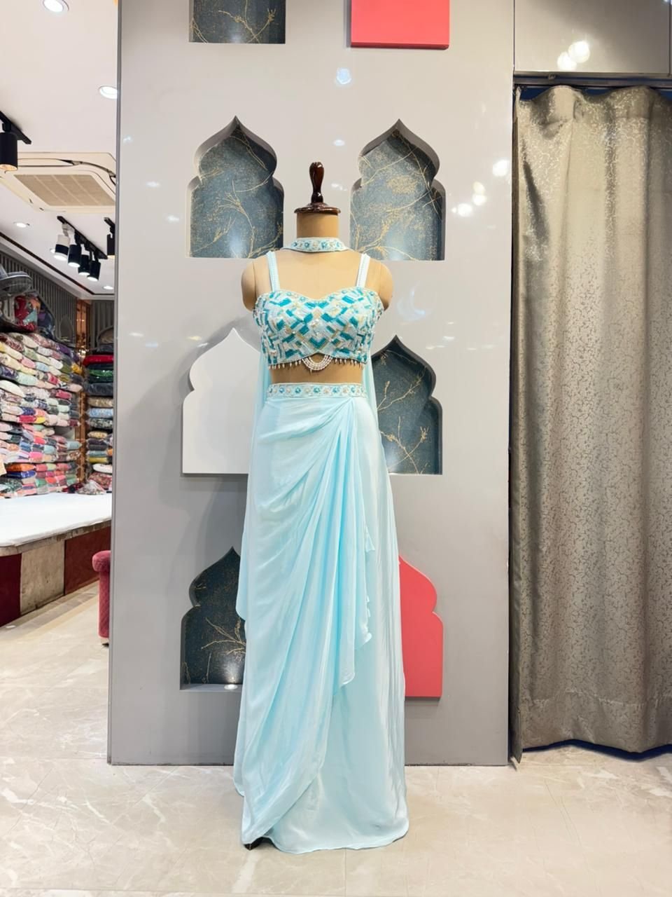 "ICE BLUE GRACE INDOWESTERN" image 0