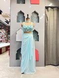 "ICE BLUE GRACE INDOWESTERN" image 0