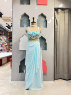 "ICE BLUE GRACE INDOWESTERN" image 0
