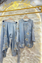"CELESTIAL FROST EMBROIDERED SUIT" image 3