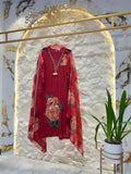 "CRIMSON BLOOM DESIGNER SUIT" image 0