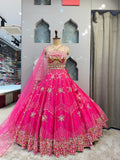 "RANI NOOR MIRRORWORK LEHENGA" image 0