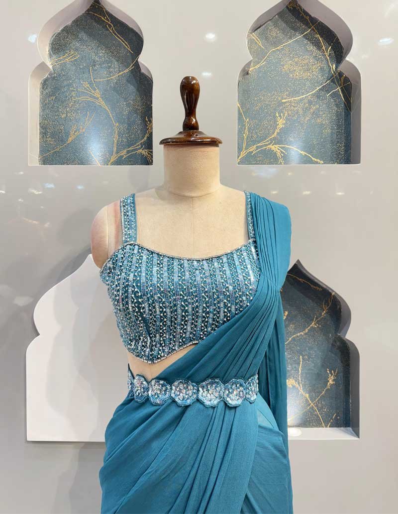 DRAPE SAREE image 1