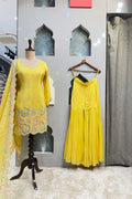 "SUNSHINE BLOOM YELLOW SHARARA" image 0