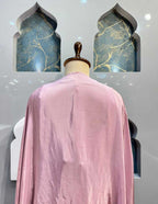 "BLUSH PINK DRAPED INDO WESTERN" image 5