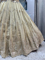 "IVORY REGAL EMBROIDERED LEHENGA" image 3