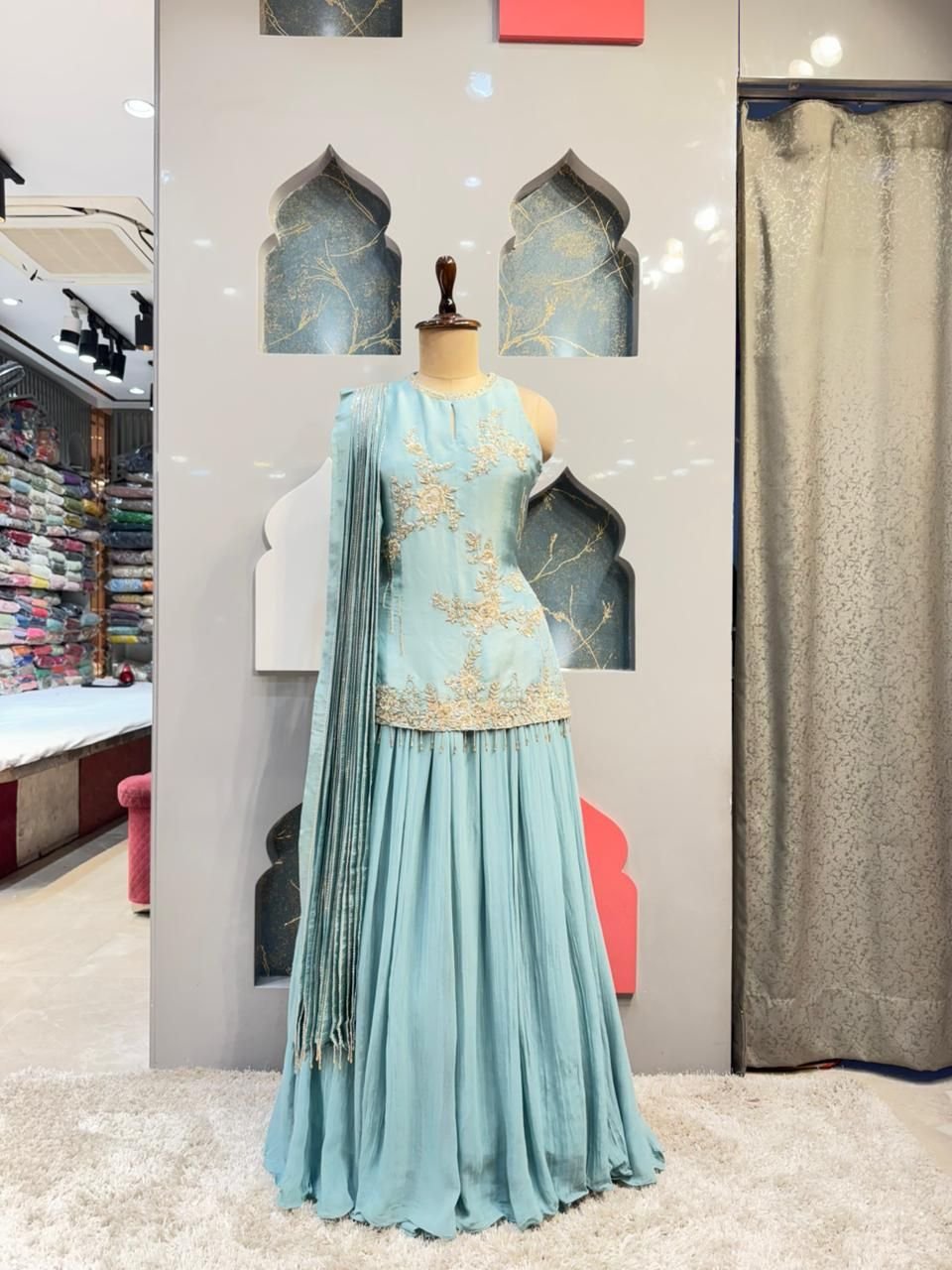 "ICE BLUE GRACE SHARARA" image 0