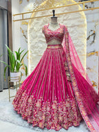 "RANI ROYALE EMBROIDERED LEHENGA" image 0