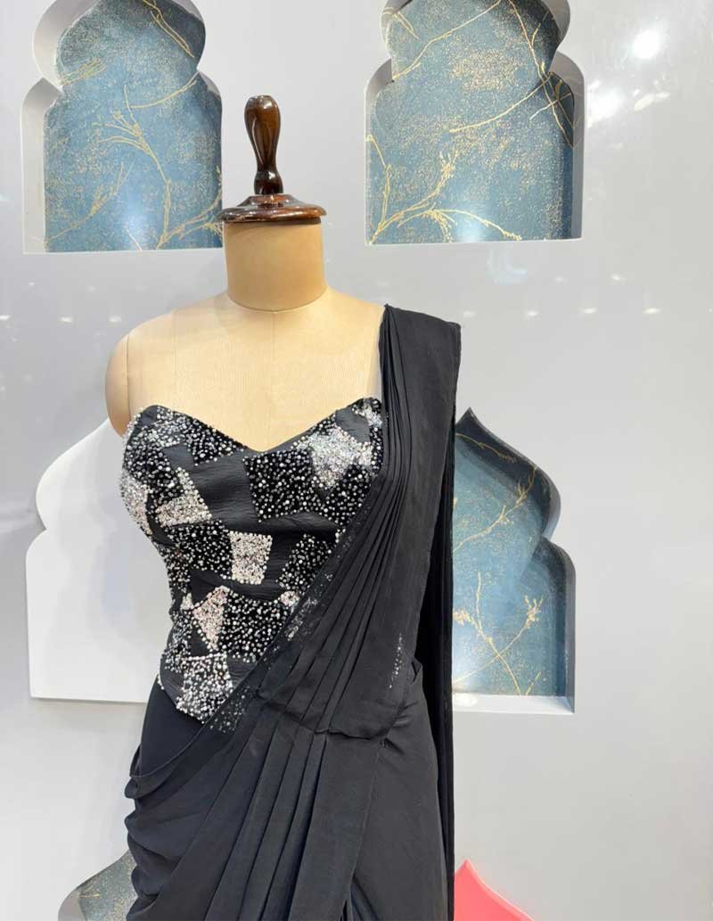 DRAPE SAREE image 2