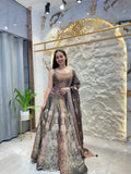 "VINTAGE ROYALE DESIGNER LEHENGA" image 0