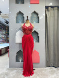 "CRIMSON DIVA INDO-WESTERN" image 0
