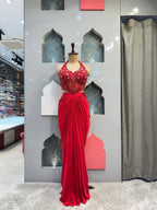 "CRIMSON DIVA INDO-WESTERN" image 0