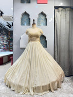 "GOLDEN ECLAT LEHENGA" image 0