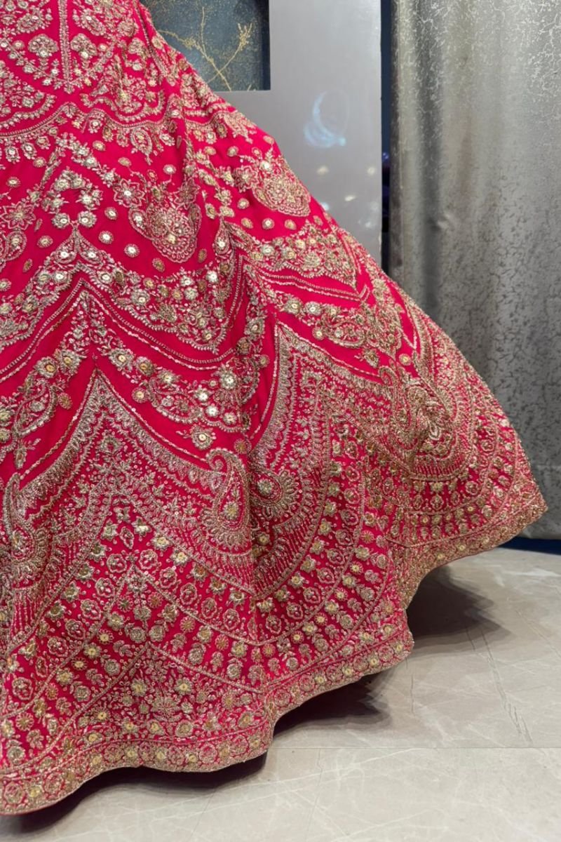 "RANI EMBROIDERED LEHENGA" image 3