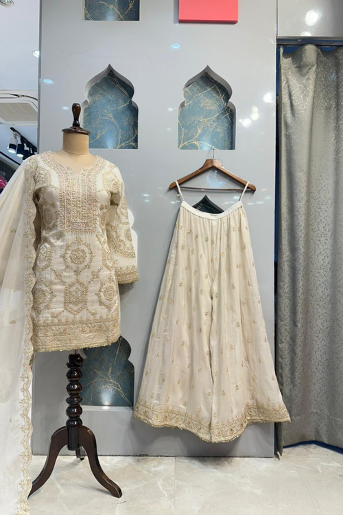 "NOOR-E-IVORY SHARARA" image 0