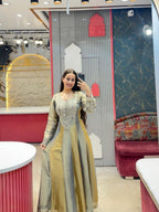 "ROYAL MIST EMBROIDERED DESIGNER ANARKALI" image 2