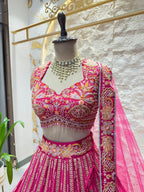 "RANI ROYALE EMBROIDERED LEHENGA" image 2