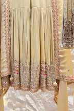 "IVORY ZOHRA SHARARA SUIT" image 3