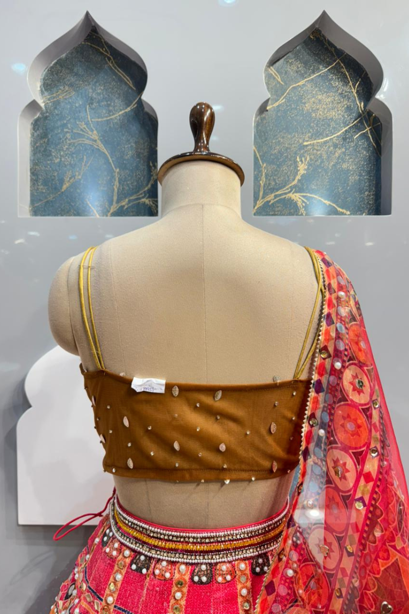 "RANGREZA FESTIVE LEHENGA" image 5