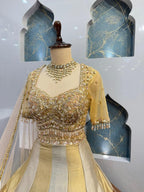 "GOLDEN RADIANCE BRIDAL LEHENGA" image 2