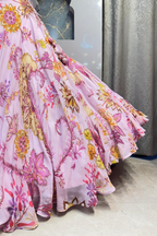 "ROSE BLOOM LEHENGA" image 3