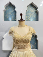 "GOLDEN ECLAT LEHENGA" image 1