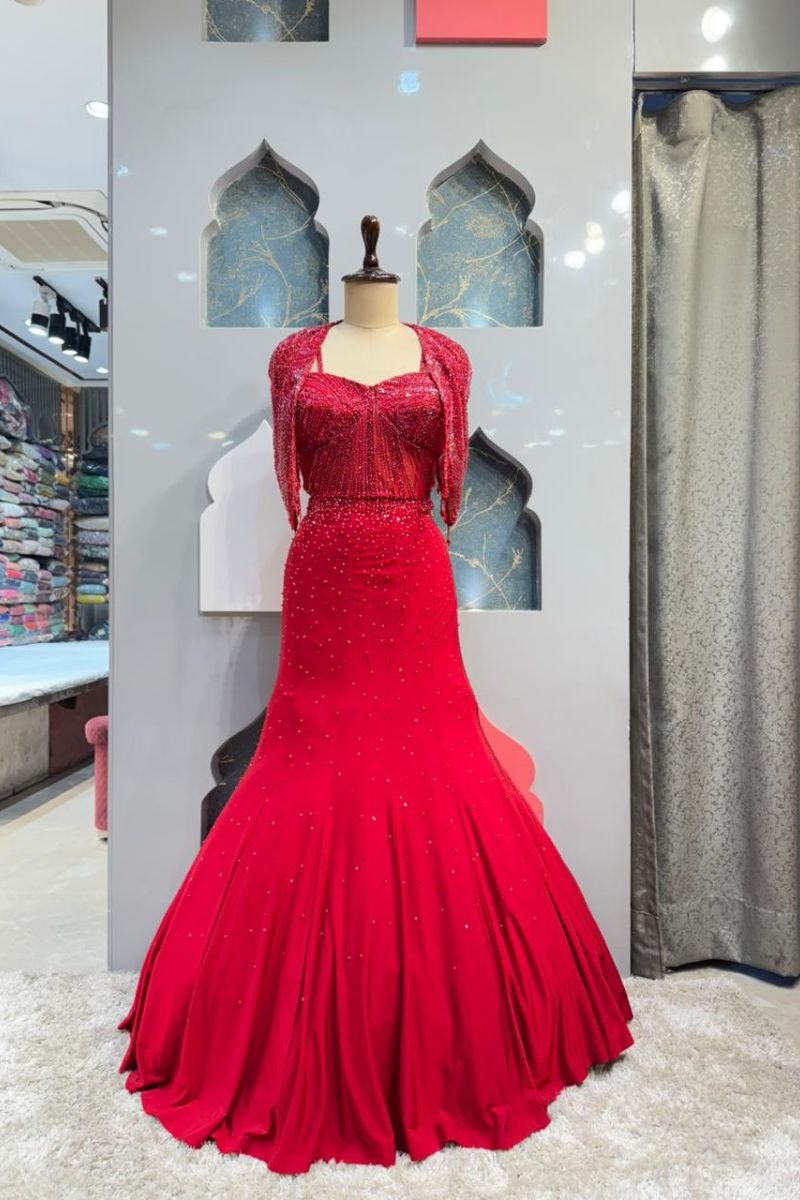 "RED VELVET GLAMOUR MERMAID" image 0