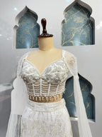 "IVORY DREAM EMBELLISHED MERMAID" image 2