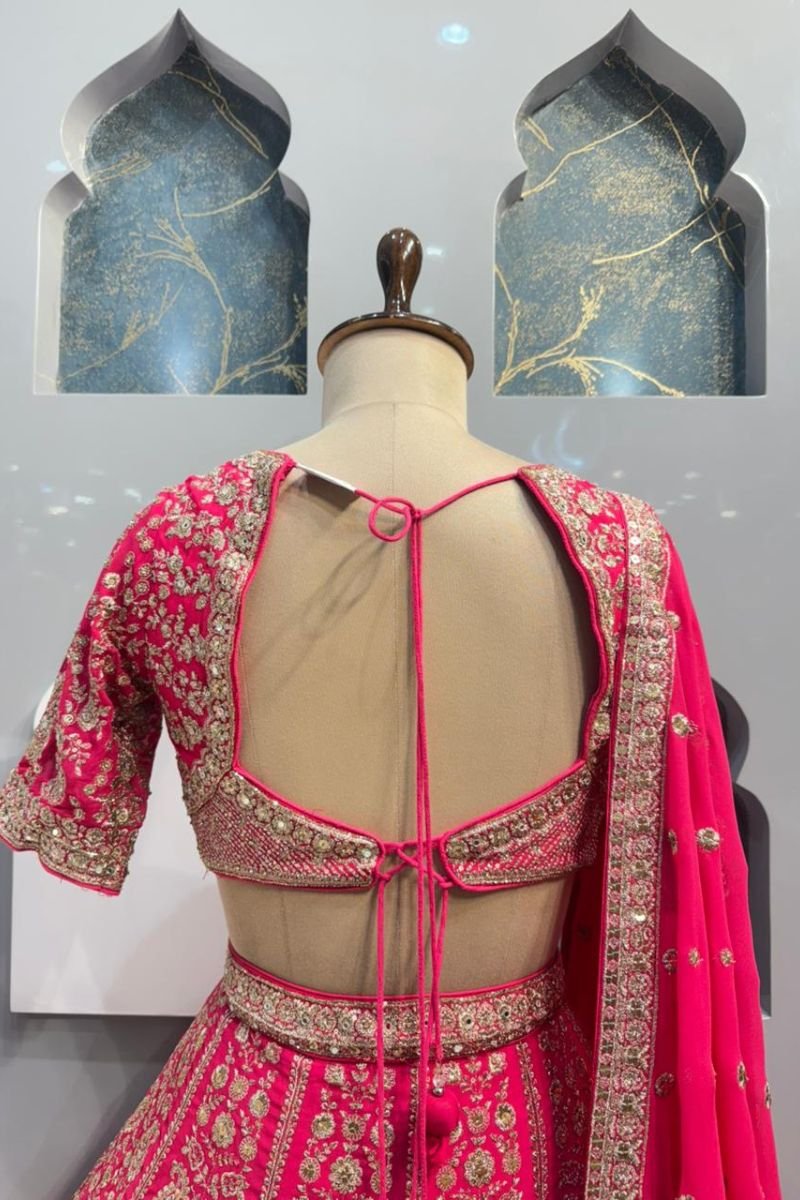 "RANI EMBROIDERED LEHENGA" image 5