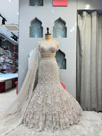 "CHAMPAGNE ELEGANCE EMBROIDERED MERMAID" image 4