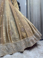 "GOLDEN GRACE EMBROIDERED ANARKALI" image 4