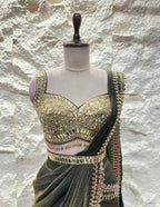DRAPE SAREE image 1
