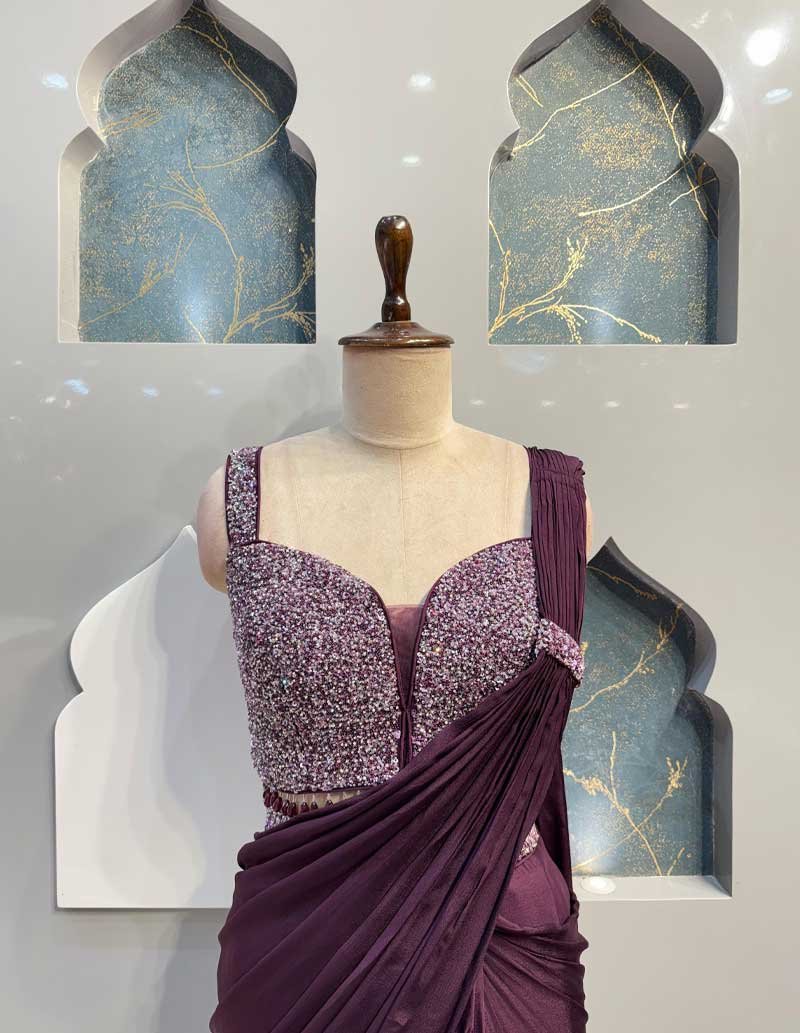 DRAPE SAREE image 1