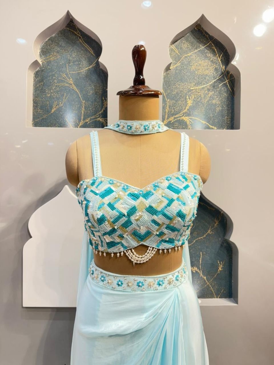 "ICE BLUE GRACE INDOWESTERN" image 1