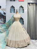 "CELESTIAL IVORY ELEGANCE LEHENGA" image 0